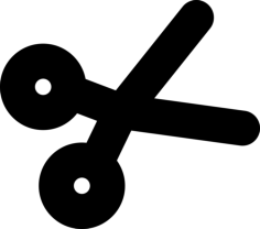 Children Scissors Tracing Svg Vector, Free Vectors File